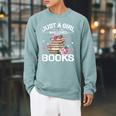 Just A Girl Who Loves Books Shirt Books Lover Girls Bookworm Raglan Sleeve Sweatshirt Cardinal Just A Girl Who Loves Books Shirt Books Lover Girls Bookworm Raglan Sleeve Sweatshirt Cardinal