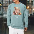 Just a Girl Who Loves Fall Books And Pumpkins Raglan Sleeve Sweatshirt Cardinal Just a Girl Who Loves Fall Books And Pumpkins Raglan Sleeve Sweatshirt Cardinal