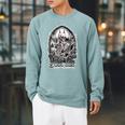 Just One More Chapter Gothic Skeleton Reading Occult Book Raglan Sleeve Sweatshirt Cardinal Just One More Chapter Gothic Skeleton Reading Occult Book Raglan Sleeve Sweatshirt Cardinal