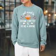 I Just Want To Drink Coffee And Read A Book Coffee And Book Raglan Sleeve Sweatshirt Cardinal I Just Want To Drink Coffee And Read A Book Coffee And Book Raglan Sleeve Sweatshirt Cardinal
