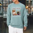 I Just Want To Read Books And Pet My Pomeranian Dog Premium Raglan Sleeve Sweatshirt Cardinal I Just Want To Read Books And Pet My Pomeranian Dog Premium Raglan Sleeve Sweatshirt Cardinal