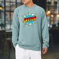 Kids Boys Easton Comic Book Superhero Name Raglan Sleeve Sweatshirt Cardinal Kids Boys Easton Comic Book Superhero Name Raglan Sleeve Sweatshirt Cardinal