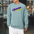 Librarian Books Retro 80s Style Reading Book Lover Raglan Sleeve Sweatshirt Cardinal Librarian Books Retro 80s Style Reading Book Lover Raglan Sleeve Sweatshirt Cardinal