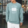 Librarian Just One More Chapter Bookish Cute Book Reading Raglan Sleeve Sweatshirt Cardinal Librarian Just One More Chapter Bookish Cute Book Reading Raglan Sleeve Sweatshirt Cardinal