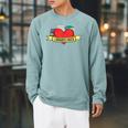 Librarian Library Assistant Libraries Rock Book Lover Raglan Sleeve Sweatshirt Cardinal
