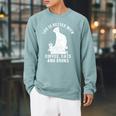 Life Is Better With Coffee Cats Books Reading Raglan Sleeve Sweatshirt Cardinal