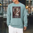 Lilith Goddess Tarot Card Book Of Shadows Raglan Sleeve Sweatshirt Cardinal