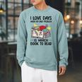 I Love Days When My Only Problem Is Which Book To Read Raglan Sleeve Sweatshirt Cardinal I Love Days When My Only Problem Is Which Book To Read Raglan Sleeve Sweatshirt Cardinal