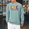Love My Students Book Pencil Apple Back To School Raglan Sleeve Sweatshirt Cardinal Love My Students Book Pencil Apple Back To School Raglan Sleeve Sweatshirt Cardinal