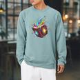 Magic Spell Book Open Rainbow Runes Fantasy Arcane Raglan Sleeve Sweatshirt Cardinal Magic Spell Book Open Rainbow Runes Fantasy Arcane Raglan Sleeve Sweatshirt Cardinal