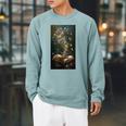 Magical Book Floral Coffee Books Nature Fantasy Raglan Sleeve Sweatshirt Cardinal Magical Book Floral Coffee Books Nature Fantasy Raglan Sleeve Sweatshirt Cardinal