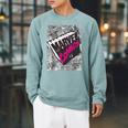 Marvel Comics Logo Comic Book Fill Panel Raglan Sleeve Sweatshirt Cardinal Marvel Comics Logo Comic Book Fill Panel Raglan Sleeve Sweatshirt Cardinal