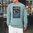 Marvel Comixology Ironheart Issue 3 Comic Book Cover Raglan Sleeve Sweatshirt Cardinal Marvel Comixology Ironheart Issue 3 Comic Book Cover Raglan Sleeve Sweatshirt Cardinal