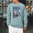 Marvel Comixology Next Gen Age Of X-Men Comic Book Cover Raglan Sleeve Sweatshirt Cardinal
