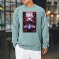 Marvel Comixology Order Ebony Maw Comic Book Cover Raglan Sleeve Sweatshirt Cardinal Marvel Comixology Order Ebony Maw Comic Book Cover Raglan Sleeve Sweatshirt Cardinal