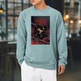 Marvel Comixology Venom Issue 11 Comic Book Cover Raglan Sleeve Sweatshirt Cardinal Marvel Comixology Venom Issue 11 Comic Book Cover Raglan Sleeve Sweatshirt Cardinal