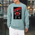 Marvel Daredevil Issue4 2019 Comic Book Cover Raglan Sleeve Sweatshirt Cardinal