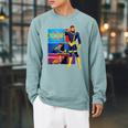 Marvel X-Men '97 Vintage Classic Cyclops Comic Book Panels Raglan Sleeve Sweatshirt Cardinal Marvel X-Men '97 Vintage Classic Cyclops Comic Book Panels Raglan Sleeve Sweatshirt Cardinal
