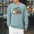 Wordsmith At Work Vintage Writer & Author Pen Book Lover Raglan Sleeve Sweatshirt Cardinal Wordsmith At Work Vintage Writer & Author Pen Book Lover Raglan Sleeve Sweatshirt Cardinal