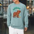 Natural Science Textbook Anatomy Water Pig Raglan Sleeve Sweatshirt Cardinal Natural Science Textbook Anatomy Water Pig Raglan Sleeve Sweatshirt Cardinal