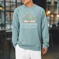 A New Chapter Begins Retired 2026 Floral Book Retirement Raglan Sleeve Sweatshirt Cardinal A New Chapter Begins Retired 2026 Floral Book Retirement Raglan Sleeve Sweatshirt Cardinal