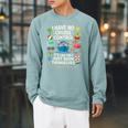 I Have No Control On A Cruise They Book Themselves Cruise Raglan Sleeve Sweatshirt Cardinal