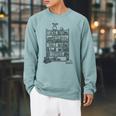 I HAVE NO SHELF CONTROL Reading Books Reader Meme Raglan Sleeve Sweatshirt Cardinal