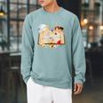 Old Book With Spells And Magical Accessories Raglan Sleeve Sweatshirt Cardinal Old Book With Spells And Magical Accessories Raglan Sleeve Sweatshirt Cardinal