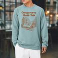 Omegaverse Book Club Reading Alpha Beta Omega Romance Raglan Sleeve Sweatshirt Cardinal Omegaverse Book Club Reading Alpha Beta Omega Romance Raglan Sleeve Sweatshirt Cardinal