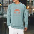 Poolside Book Club Summer Reading Book Lover Swimming Shirt Men Women Raglan Sleeve Sweatshirt Cardinal