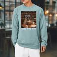 Raccoon I Live Here Now Book Lover Racoon Reading Book Raglan Sleeve Sweatshirt Cardinal Raccoon I Live Here Now Book Lover Racoon Reading Book Raglan Sleeve Sweatshirt Cardinal