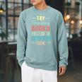 Read Banned Books Bookworm Book Lover Bibliophile Raglan Sleeve Sweatshirt Cardinal