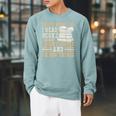 I Read Books I Drink Coffee And I Know Things Raglan Sleeve Sweatshirt Cardinal