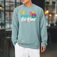 Read Books Be Kind Stay Weird Booklover And Book Reader Raglan Sleeve Sweatshirt Cardinal