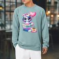 Read Books Be Kind Stay Weird Cute Unicorn Reading Librarian Raglan Sleeve Sweatshirt Cardinal Read Books Be Kind Stay Weird Cute Unicorn Reading Librarian Raglan Sleeve Sweatshirt Cardinal