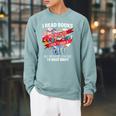 i Read Books Not Because i Don't Have a Life Reading Library Raglan Sleeve Sweatshirt Cardinal i Read Books Not Because i Don't Have a Life Reading Library Raglan Sleeve Sweatshirt Cardinal