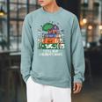 I Still Read Children's Books Fantasy Storybook Reader Raglan Sleeve Sweatshirt Cardinal