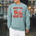 Read Your Heart Out Valentine Reading Book Girl Kid Teacher Raglan Sleeve Sweatshirt Cardinal Read Your Heart Out Valentine Reading Book Girl Kid Teacher Raglan Sleeve Sweatshirt Cardinal