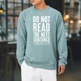 Read Tees & Ideas -Kids Modern Heartbeat Book Raglan Sleeve Sweatshirt Cardinal