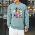 Reading Colors Our World Color Our World 2026 Reading Book Premium Tri-Blend Raglan Sleeve Sweatshirt Cardinal Reading Colors Our World Color Our World 2026 Reading Book Premium Tri-Blend Raglan Sleeve Sweatshirt Cardinal