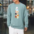 Reading Cute Cat Read Colorful Books Reader Women Men Kids Raglan Sleeve Sweatshirt Cardinal Reading Cute Cat Read Colorful Books Reader Women Men Kids Raglan Sleeve Sweatshirt Cardinal