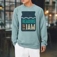 Reading Is My Jam Book Lover And Reading Teacher Raglan Sleeve Sweatshirt Cardinal Reading Is My Jam Book Lover And Reading Teacher Raglan Sleeve Sweatshirt Cardinal