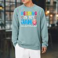 Reading Is My Jam I Love To Read Books Boy Girl Raglan Sleeve Sweatshirt Cardinal Reading Is My Jam I Love To Read Books Boy Girl Raglan Sleeve Sweatshirt Cardinal