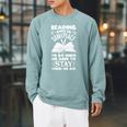 Reading Library Literature Read Books Lover Reader Raglan Sleeve Sweatshirt Cardinal Reading Library Literature Read Books Lover Reader Raglan Sleeve Sweatshirt Cardinal