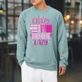 Reading Reader Crazy Book Lady English Teacher Raglan Sleeve Sweatshirt Cardinal Reading Reader Crazy Book Lady English Teacher Raglan Sleeve Sweatshirt Cardinal