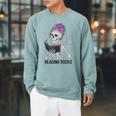 Reading Rocks Literacy Coach Library Books Squad Raglan Sleeve Sweatshirt Cardinal Reading Rocks Literacy Coach Library Books Squad Raglan Sleeve Sweatshirt Cardinal