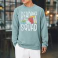 Reading Squad Book Lover Reading Teacher Bookworm For Men Women Girls Kids Raglan Sleeve Sweatshirt Cardinal Reading Squad Book Lover Reading Teacher Bookworm For Men Women Girls Kids Raglan Sleeve Sweatshirt Cardinal