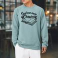 Reading Women Girls Just One More Chapter Book Lover Raglan Sleeve Sweatshirt Cardinal Reading Women Girls Just One More Chapter Book Lover Raglan Sleeve Sweatshirt Cardinal