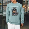 I Require Books Raccoon Bibliophile Literary Raglan Sleeve Sweatshirt Cardinal I Require Books Raccoon Bibliophile Literary Raglan Sleeve Sweatshirt Cardinal