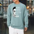 Ruth Bader Ginsburg Shirt Girl With A Book Political Resist Raglan Sleeve Sweatshirt Cardinal Ruth Bader Ginsburg Shirt Girl With A Book Political Resist Raglan Sleeve Sweatshirt Cardinal